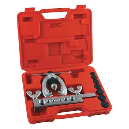 Tool Set, Double Flaring, 9 pcs. MPN:45JW59