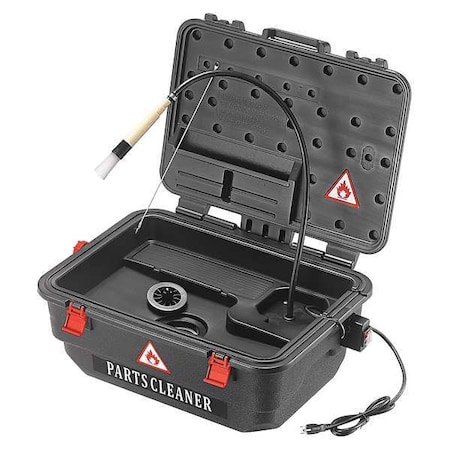 Portable Parts Washer, 2.5 gal, Water Pump MPN:45KE71