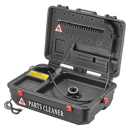 Portable Parts Washer, 5 gal, Water Pump MPN:45KE72