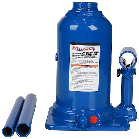 Bottle Jack, 12 ton Lifting Capacity MPN:787L99