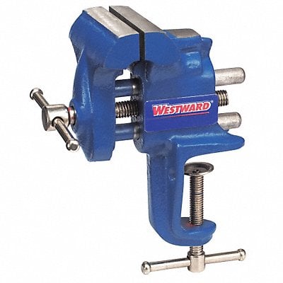 Portable Vise Clamp-On Stationary Std MPN:10D698