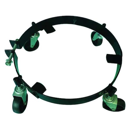 Drum Dolly, 16 gal, 14 in L, Black MPN:34NK67