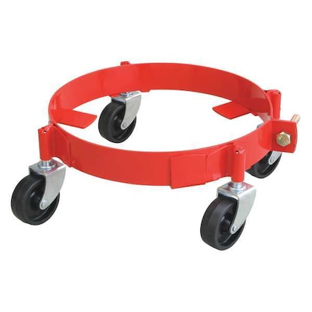 Drum Dolly, 5 gal, 11.5 in L, Red MPN:TTBDL105G