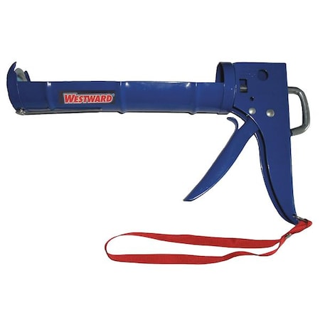 Dripless Manual Caulk Gun, For 10 oz Container Size, 7:1, Half Barrel Frame MPN:13J311