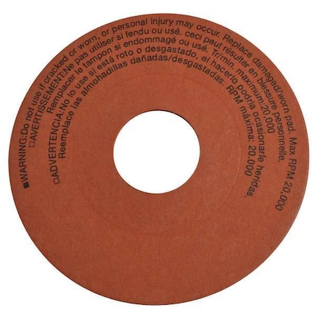 Sanding Backing Pad, 3 In MPN:PN5ZL19012G