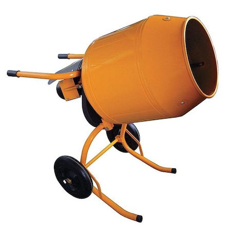 Wheelbarrow Mixer, 4-3/4 Cu. Ft., 3/4HP MPN:10N694