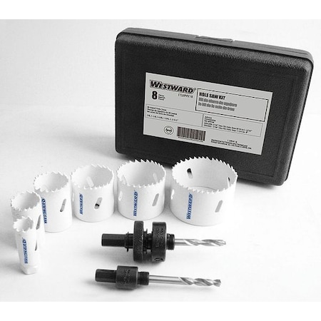 Bi-Metal Hole Saw Electrical Kit, 8 pcs. MPN:29VX18