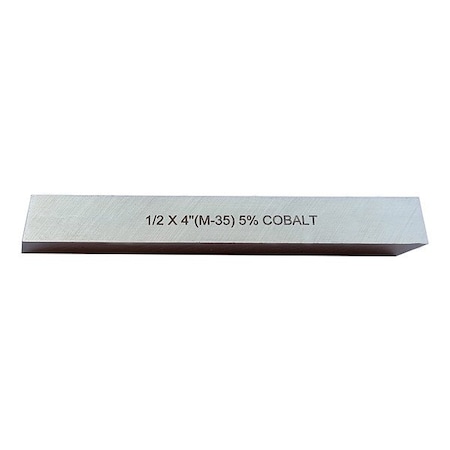 Tool Bit, HSS w/5 Pct Cobalt, 1/2 In, 4 MPN:4WZX1