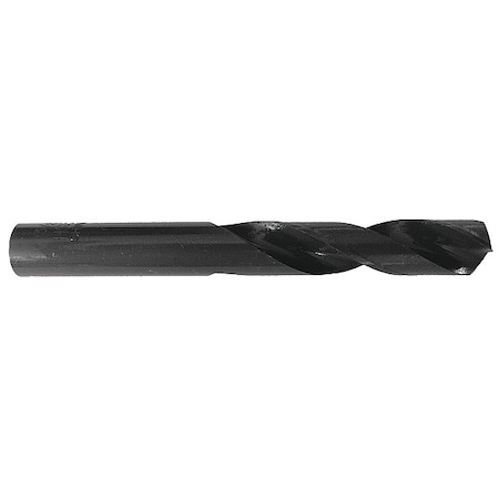 Screw Machine Drill Bit, 13/64 in Size, 135 Degrees Point Angle, High Speed Steel, Spiral Flute MPN:5UDN5