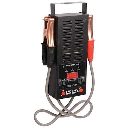 Battery Tester, Digtl, 50 to 125A, High Res MPN:22YM07