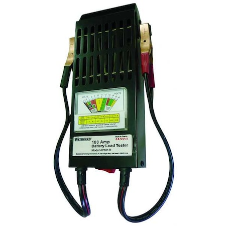 Battery Tester, 4to16 VDC, Analog MPN:4Z581
