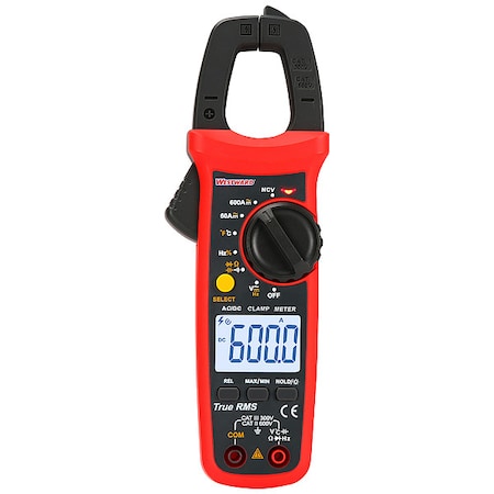 DigitalClampMeter, TRMS, 600A, 600VAC MPN:800HC3