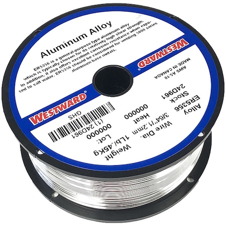 Mig Welding Wire, ER5356, 0.047, 1lb MPN:24D961