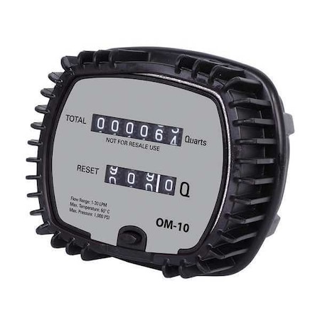 Mechanical Oil Meter, 0.30 to 8 GPM MPN:15F216
