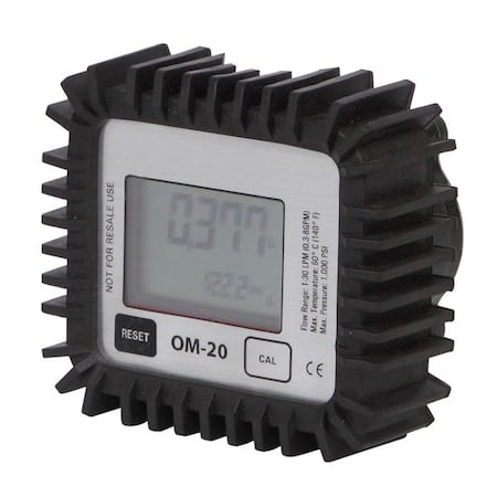 Digital Oil Meter, 0.30 to 8 GPM MPN:15F217