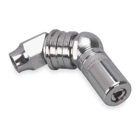Grease Gun Coupler, Swivel, 1/8