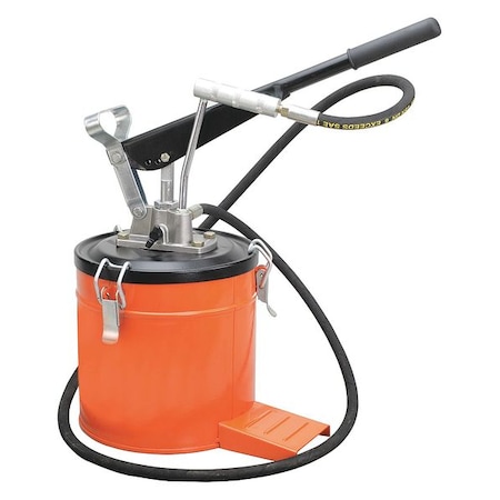 Hand Pump, Aluminum/Brass/Nitrile/Steel MPN:21EM09