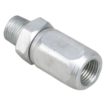 Greasing Straight Swivel, Straight, 1/8