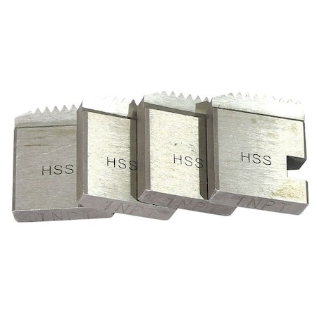 Pipe Thread Die, NPT, HSS, RH, 2 in, Set MPN:22XP93