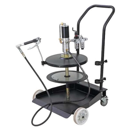 Air Drum Pump Kit, 2.42 lb/min, 7, 500psi, 50-1 MPN:45CT53