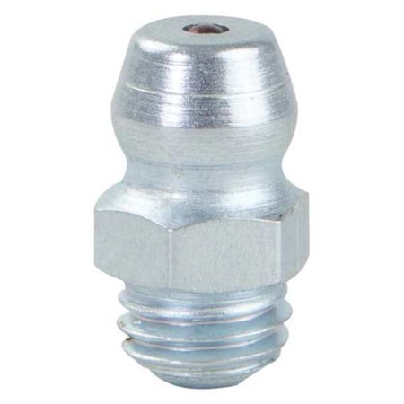 Grease Fitting, Straight, Stl, 33/64