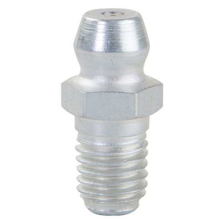 Grease Fitting, Straight, Stl, 11/16