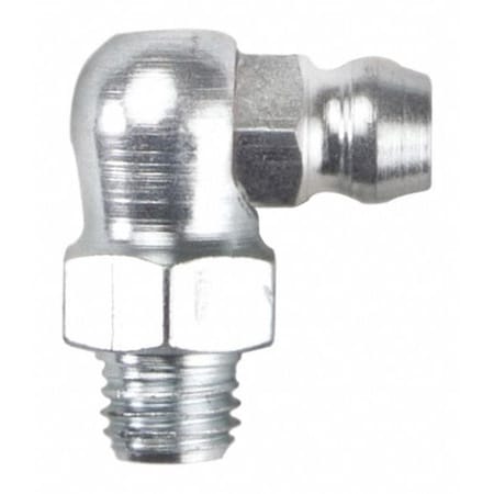 Grease Fitting, 90 Deg., Stl, 49/64