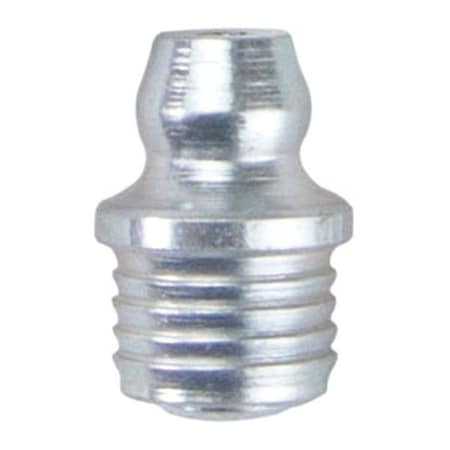 Grease Fitting, Straight, Stl, 35/64