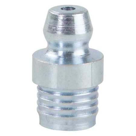 Grease Fitting, Straight, Stl, 5/8