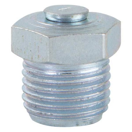 Fitting, 45 Deg., Stl, Zinc Plated, PK10 MPN:52NZ76