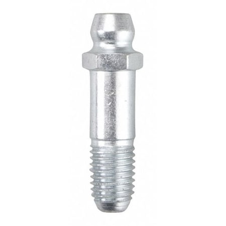 Grease Fitting, Straight, Stl, 1-1/8