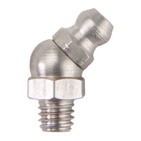 Fitting, 45 Deg., SS, M6x1mm Thrd Size, PK10 MPN:52PA08