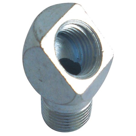 Grease Fitting Adapter, Steel, 45, PK5 MPN:5NUF8
