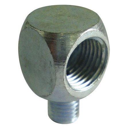 Grease Fitting Adapter, Steel, 90, PK5 MPN:5NUG0