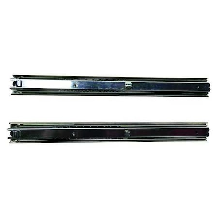 Ball Bearing Drawer Slide, 99 lb.Load Capacity, 14 in L Closed, 28 3/4 in Open MPN:05-A0148-3