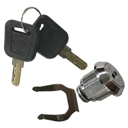 Lock and Key Set, 2 Keys, 1 Lock, 6001-7000 Key Code MPN:07-27B