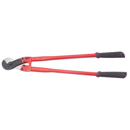 Cable Cutter, Wire Rope, 24 In L, 1/2 Cap MPN:10D453