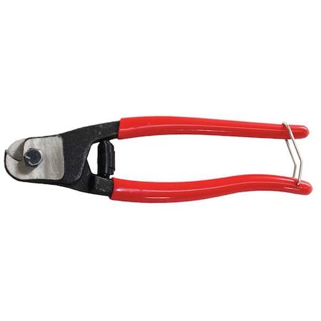 Cable Cutter, Wire Rope, 8 in, 5/32 in Capacity MPN:10D465