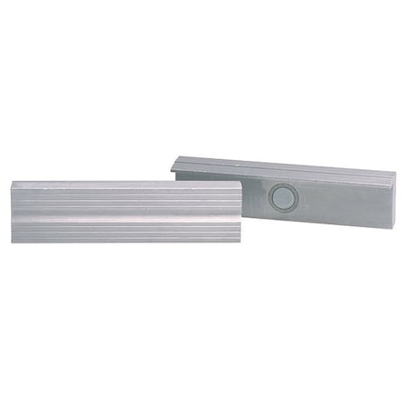Magnetic Jaw Cap, Aluminum, 6-1/2 In, PK2 MPN:10D769