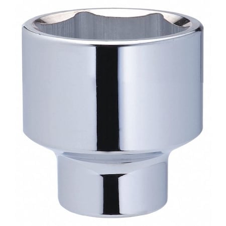 WESTWARD 3/4 in Drive, 36mm Metric, Socket, 6 Points, Steel, Chrome, 36 mm MPN:10E328