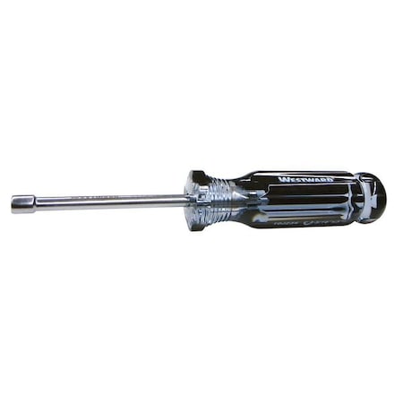 Nut Driver, 3/16 in., Hollow, Fluted, 3 in. MPN:10J234