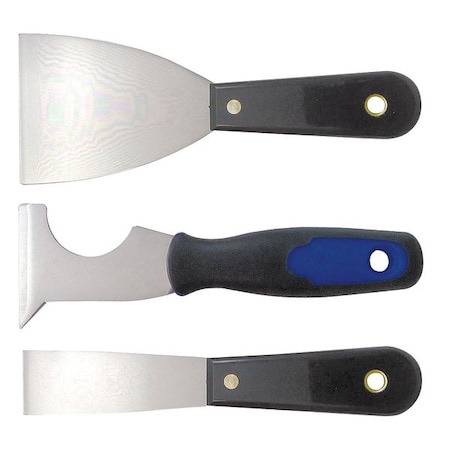 Putty Knife/Painters Tool Set, 3 Pc. MPN:13A715