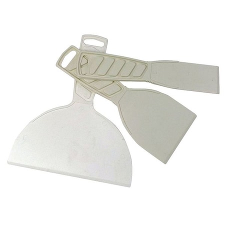 Putty Knife Set, Flex, 1-1/2, 3, 6
