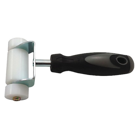 Carpet Seam Roller, 3-1/2 In, Stl, Smooth MPN:13A749
