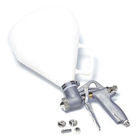 Texture Gun, 1-1/2 gal, Aluminum/Plastic MPN:13P494