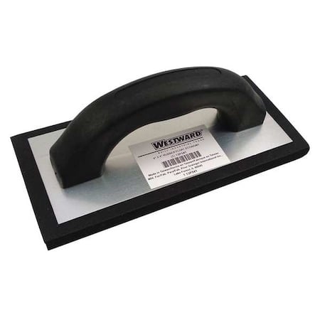 Concrete Float, 9 x 4 x 5/8 In, Rubber MPN:13P541