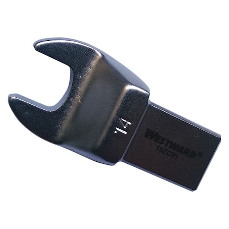 Torque Wrench Head, Open End, 14mm MPN:19ZC91
