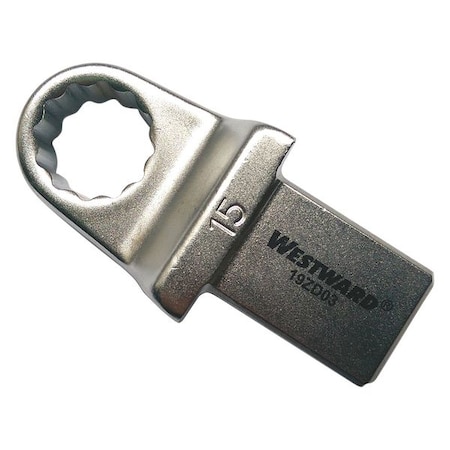 Torque Wrench Head, Box End, 15mm MPN:19ZD03