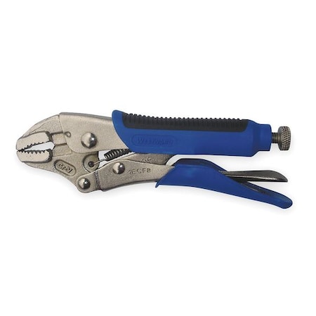 7 in Locking Adjusting Deluxe Cushion Grip Locking Plier MPN:1ECF9
