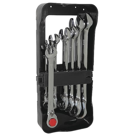 Combo Wrench St, CV Steel, Chrome, Offset MPN:1LCE4